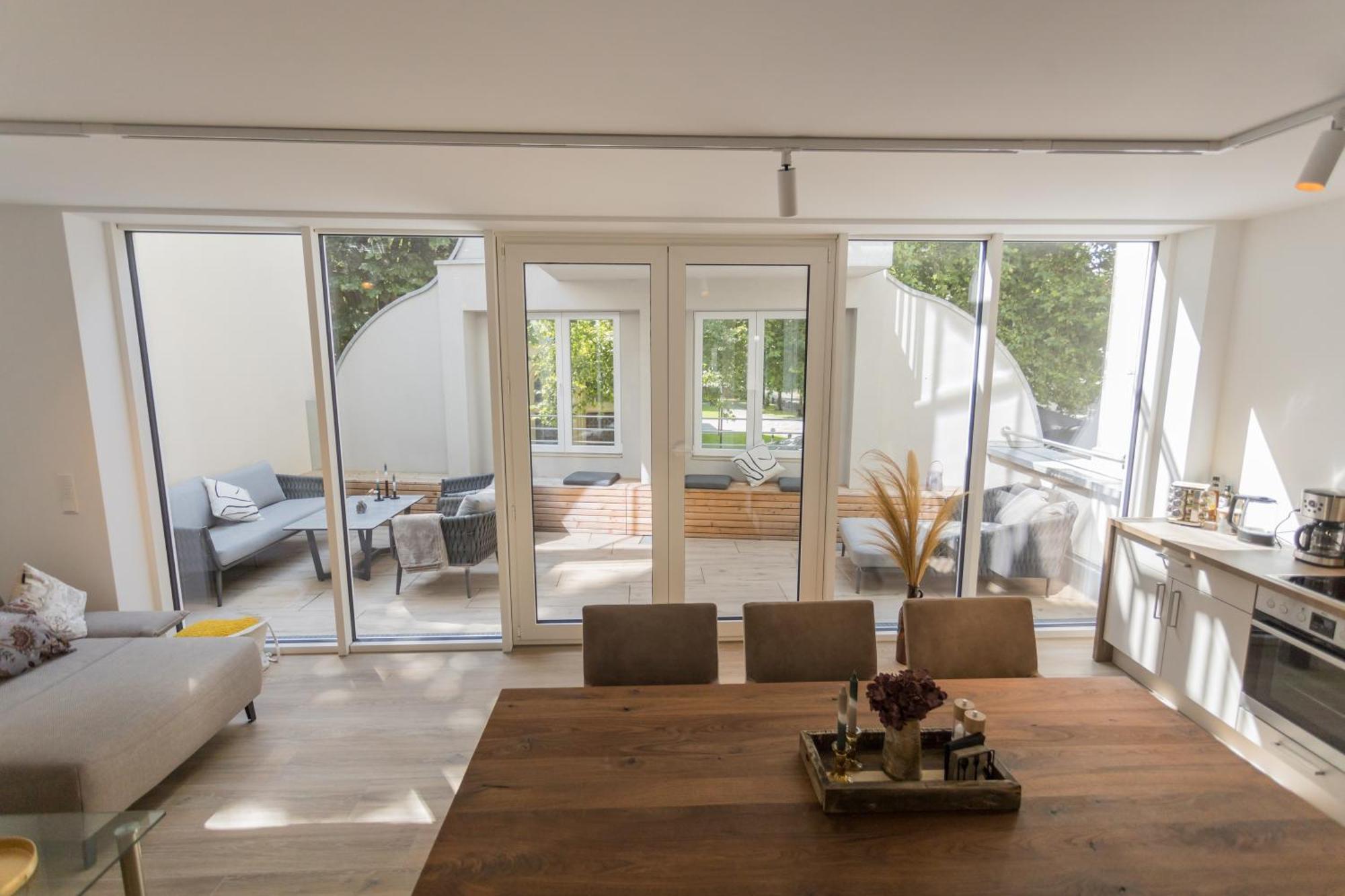 Stilvolles City-Apartment Glocke Ludinghausen Extérieur photo