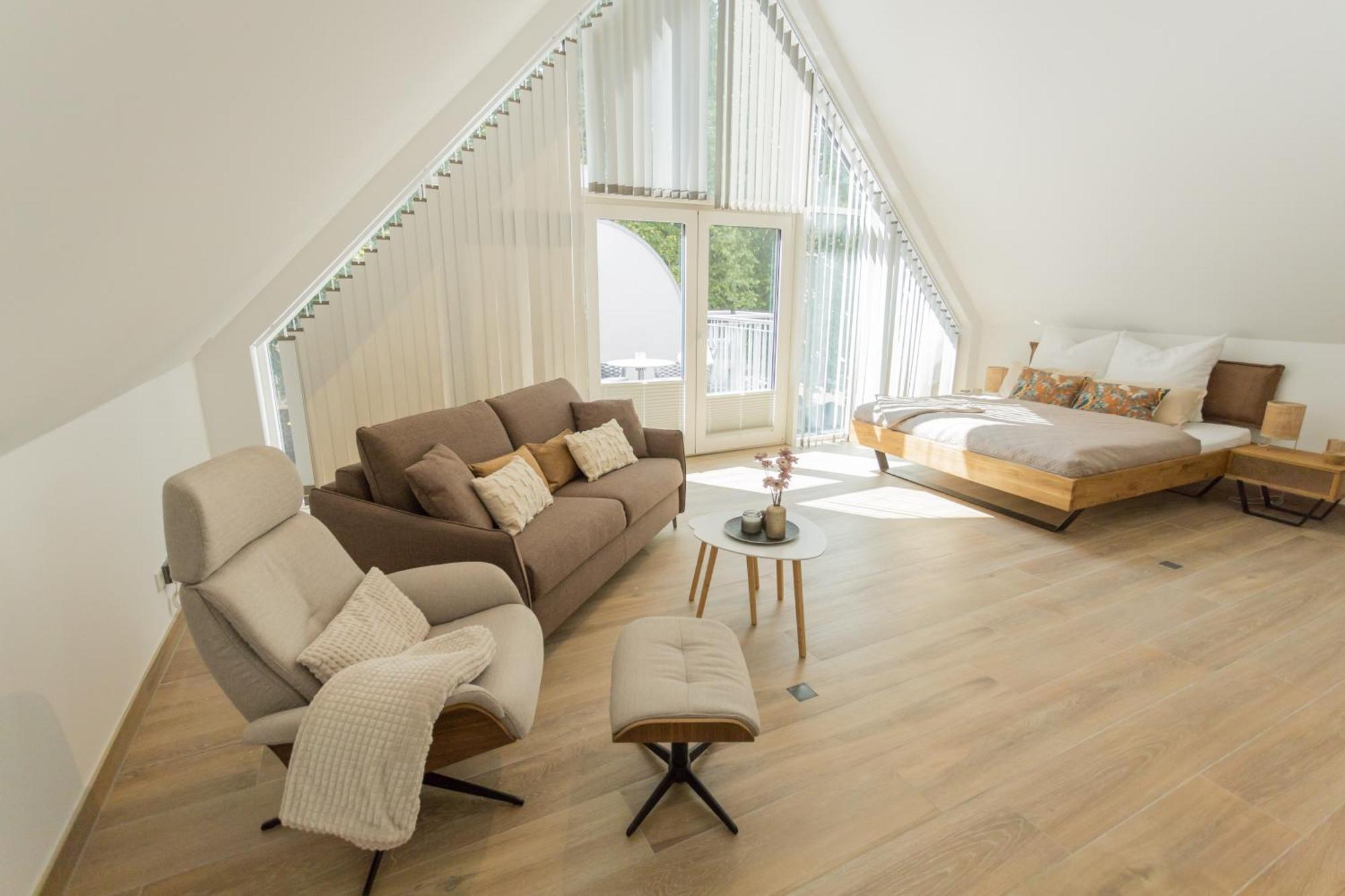 Stilvolles City-Apartment Glocke Ludinghausen Extérieur photo
