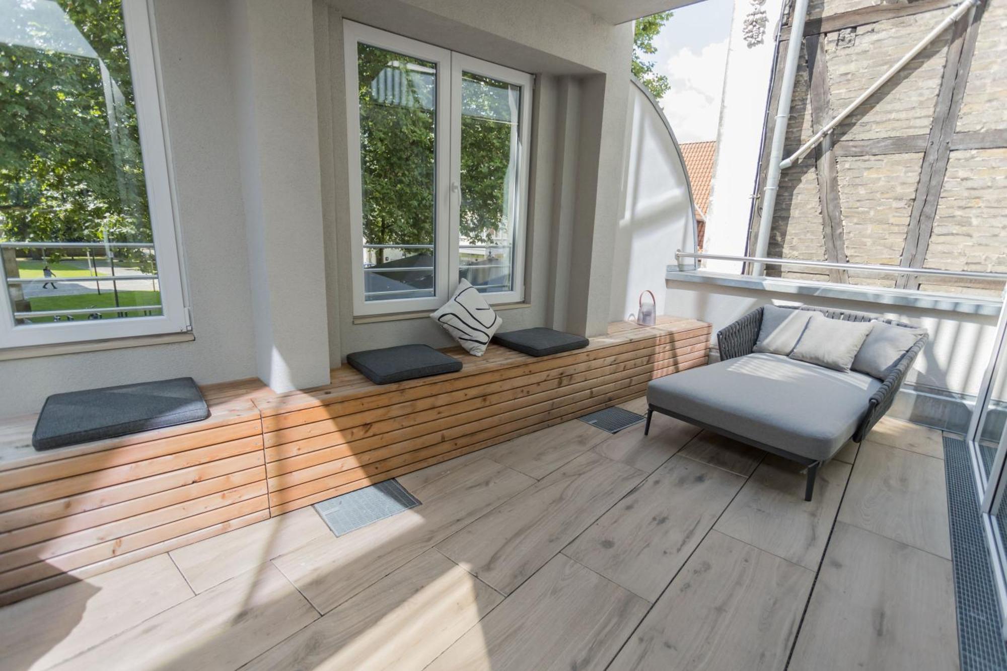 Stilvolles City-Apartment Glocke Ludinghausen Extérieur photo