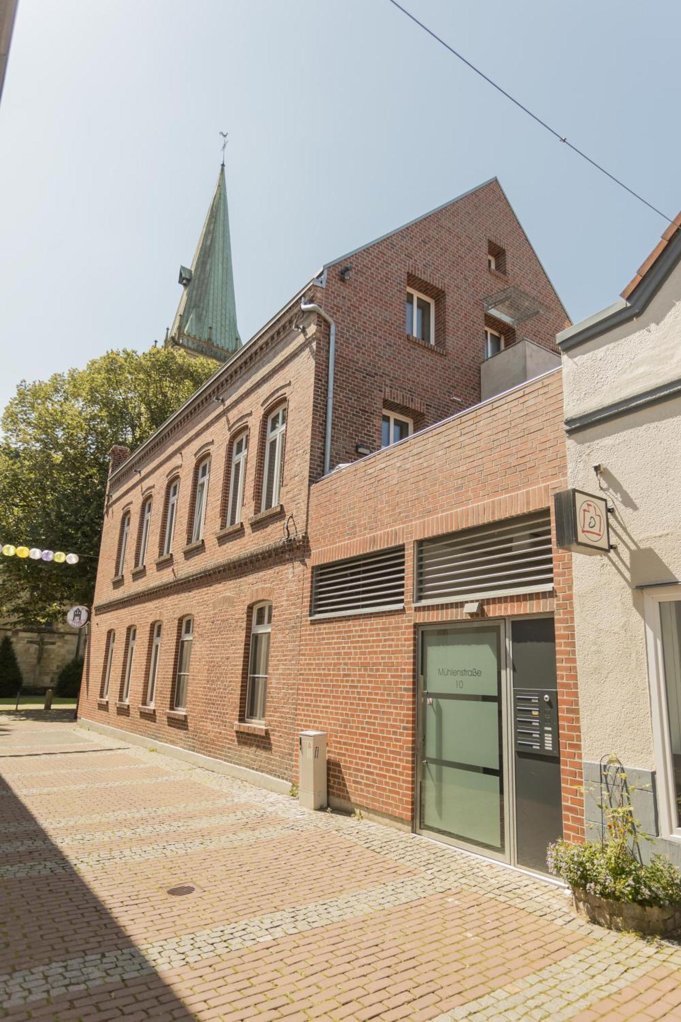 Stilvolles City-Apartment Glocke Ludinghausen Extérieur photo